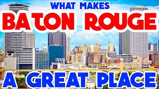 BATON ROUGE LOUISIANA  The TOP 10 Places you NEED to see [upl. by Brownson]