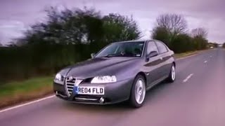 Alfa 166  Car Review  Top Gear [upl. by Maram]