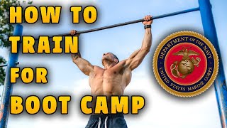 How To Train For Marine Corps Bootcamp  Marine Workouts [upl. by Ilam]