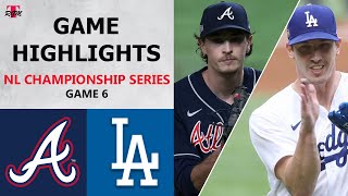 Atlanta Braves vs Los Angeles Dodgers Game 6 Highlights  NLCS 2020 [upl. by Tartaglia]