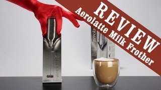 Aerolatte Milk Frother  Exclusive Review [upl. by Alvina995]