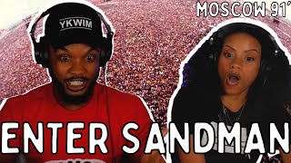 HOW IS THIS EVEN POSSIBLE 🎵 Metallica Enter Sandman Live Moscow 1991 Reaction [upl. by Megan]