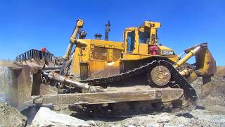 Caterpillar D11N Extreme Pushing [upl. by Haines]