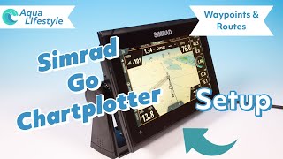 Simrad Go Chart Plotter Setup [upl. by Anawal276]