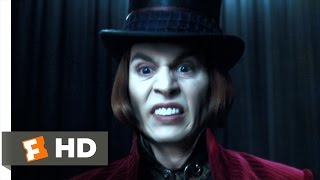 Charlie and the Chocolate Factory 15 Movie CLIP  I Dont Care 2005 HD [upl. by Anaidni290]