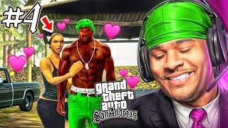 MY NEW GIRLFRIEND Part 4  GTA San Andreas [upl. by Kelda]