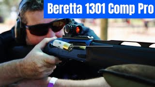 Beretta 1301 Comp Pro Shotgun  Slugs at 50m [upl. by Aytida]