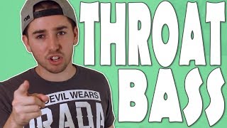 How To Beatbox  Throat Bass Tutorial Many Variations [upl. by Craven]