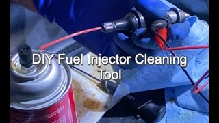 DIY Fuel Injector Cleaning Tool [upl. by Nilerual832]