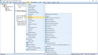 SPSS R Essentials  Robust Regression [upl. by Marielle178]