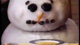 1993 Campbells Soup quotMelting Snowmanquot TV Commercial [upl. by Julianna547]