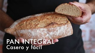 Pan integral casero  Fácil y rico [upl. by Terina]