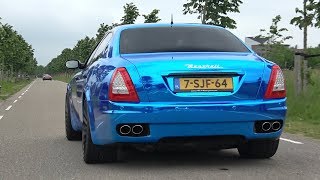 Maserati Quattroporte 42 V8 with Straight Custom Exhaust  LOUDEST EVER [upl. by Norahc]