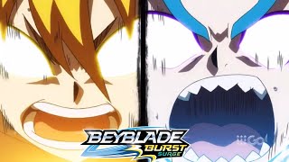 Lui amp Dante vs Free amp Silas  Full Battle  Beyblade Burst Surge Episode 21 English Dub No Music [upl. by Aitnahc892]