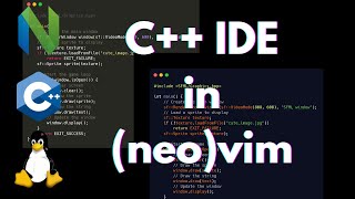 C IDE experience in Neovim [upl. by Reames]