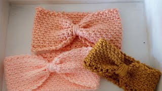 Beginner friendly Crochet Headband [upl. by Nairbo]