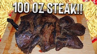 UNDEFEATED 100oz STEAK CHALLENGE in South Dakota [upl. by Julita]