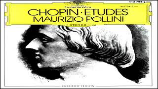 Chopin  24 Etudes Op 10  Pollini [upl. by Mcfarland]