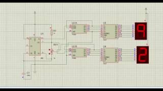 Tutorial Proteus ¿Como hacer un contador [upl. by Wolfy]