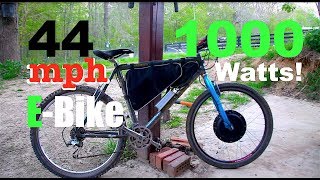 How to Make an EBIKE 44 mph In under 1 hour [upl. by Isus]