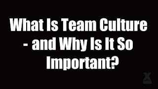 What Is Team Culture [upl. by Imaj809]