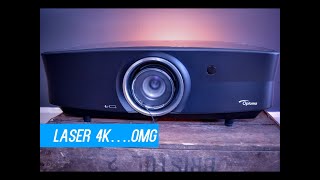 The Optoma UHZ65 4K Ultra HD HDR Laser Projector is Incredible [upl. by Barnett]