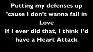 Demi Lovato  Heart Attack Lyrics [upl. by Atiuqat675]