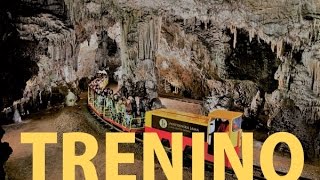 Trenino Grotte di Postumia Slovenia  Giro completo OnRide [upl. by Dhar]