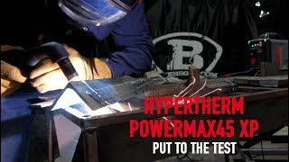 Hypertherm Powermax45 XP Review amp Demo [upl. by Tuddor87]