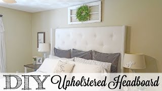 DIY Upholstered Headboard [upl. by Manson]