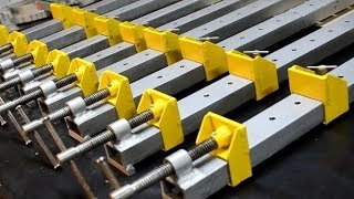 Homemade HeavyDuty Bar clamps [upl. by Bedell]