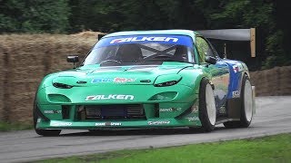 James Deane 480hp Mazda RX7 FD3S Show amp Great Sounds [upl. by Gathers966]