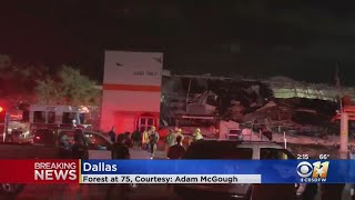 Storm Damage Seen Throughout North Texas Tornado Touches Down In Dallas [upl. by Navaj]