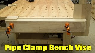 Pipe Clamp Workbench Vise  210 [upl. by Nester]