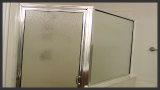 Shower door replacement [upl. by Attelahs]