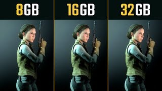 8GB RAM vs 16GB RAM vs 32GB RAM 5 Games [upl. by Annecorinne934]