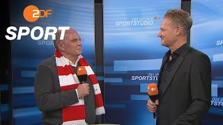 Hoeneß quotStrömungenquot im Team gegen Kovac  das aktuelle sportstudio  ZDF [upl. by Adnotal]