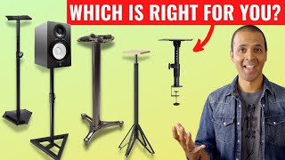 Top 5 Studio Monitor Stands  Speaker Stands [upl. by Parthena]