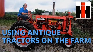 farming with antique farmall tractors [upl. by Zeeba]