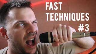 BEATBOX TUTORIAL  FAST TECHNIQUES  3 [upl. by Yrek930]