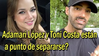 Adamari López y Toni Costa están a punto de separarse [upl. by Chipman874]