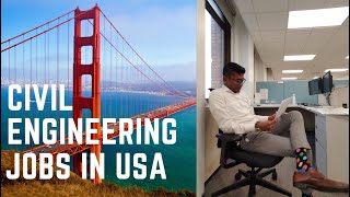 Civil Engineering Jobs in USA [upl. by Erodavlas405]