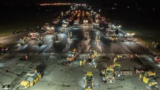 Flughafen KölnBonn – Sanierung der Start und Landebahn [upl. by Erastes]