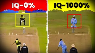 MS Dhoni High IQ Mastermind Moments  TFVCricket [upl. by Mcclees421]