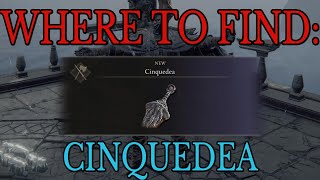 Where to find Cinquedea  Elden Ring Guide [upl. by Marijo]