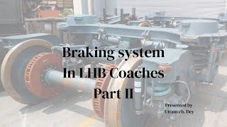 Braking system In LHB Coaches Part II [upl. by Ennoid221]