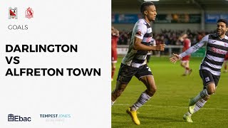 Goals Darlington v Alfreton Town [upl. by Winikka186]