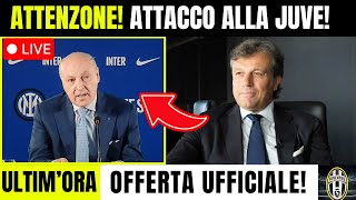 CALCIOMERCATO JUVE SHOCK OFFERTA UFFICIALE SI CHIUDE [upl. by Bing130]