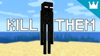 The Easiest Way to Kill Endermen in Minecraft [upl. by Gyimah]