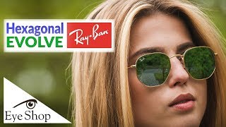 Rayban Hexagonal Evolve 3548N unboxing 2019 [upl. by Kemme]